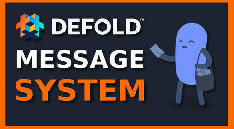 Defold Message System - link to my YouTube video tutorial explaining messaging functionalities in Defold game engine.